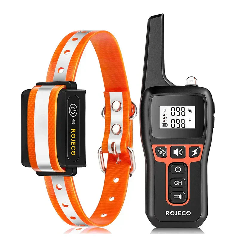 Dog collar with remote control up to 1000m - Finally relaxed walks