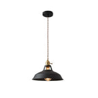 Pendelleuchte Industrial mit Metallschirm