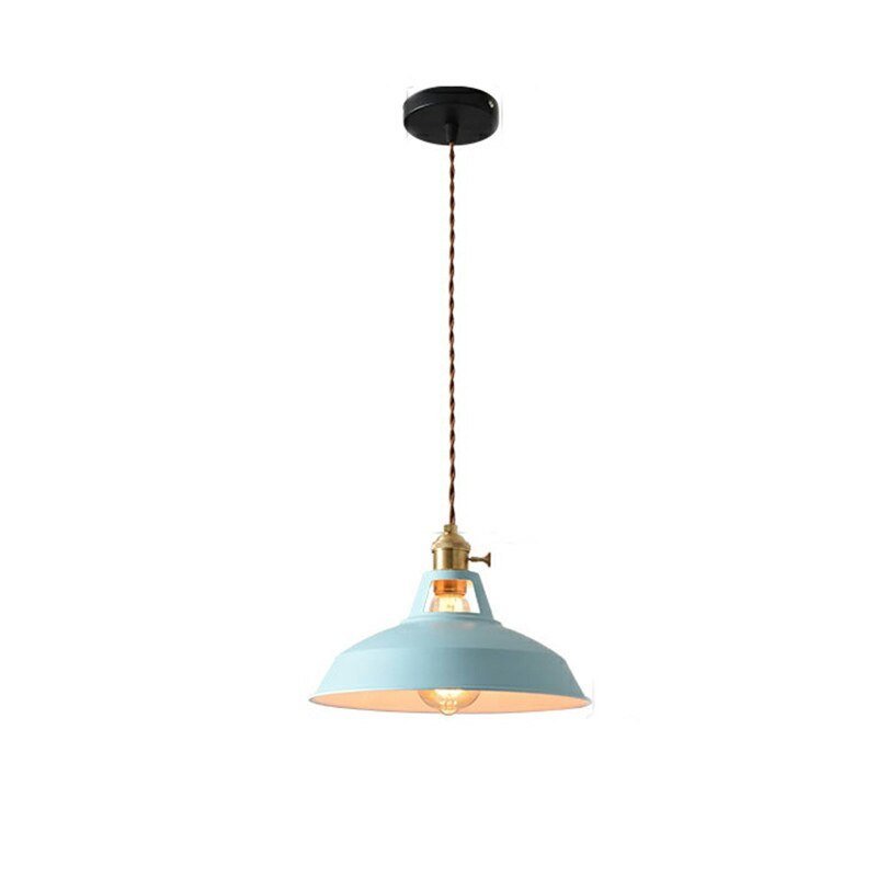 Pendelleuchte Industrial mit Metallschirm