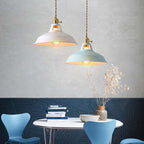 Pendelleuchte Industrial mit Metallschirm