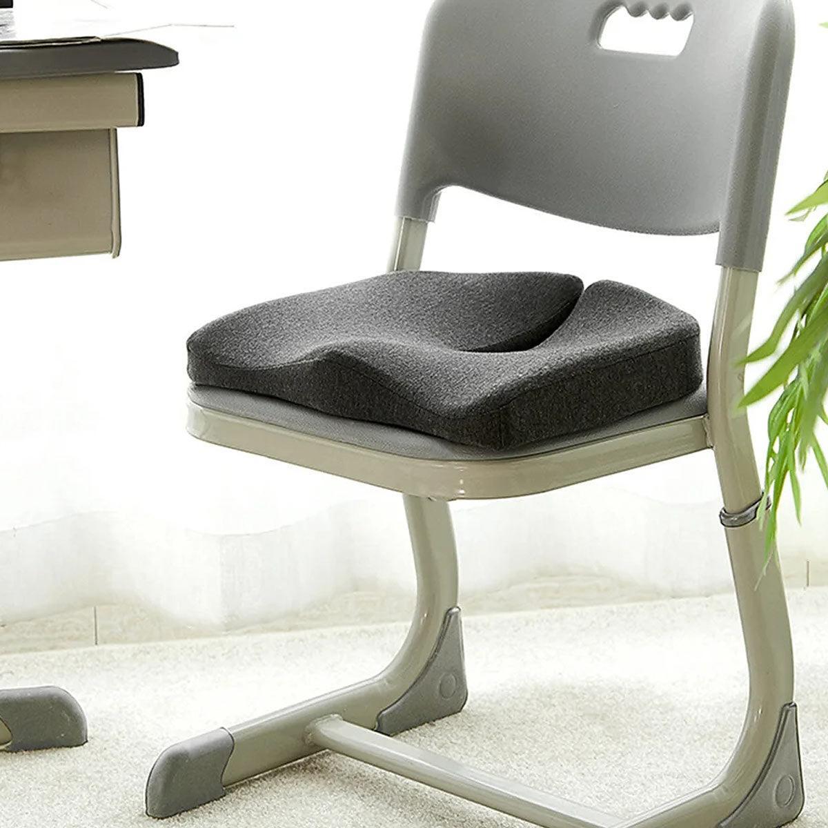 Sitzkissen Ergonomisch Memory Foam mit Steißbein-Entlastung