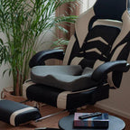 Ergonomic Memory Foam Seat Cushion with Tailbone Relief