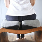 Ergonomic Memory Foam Seat Cushion with Tailbone Relief
