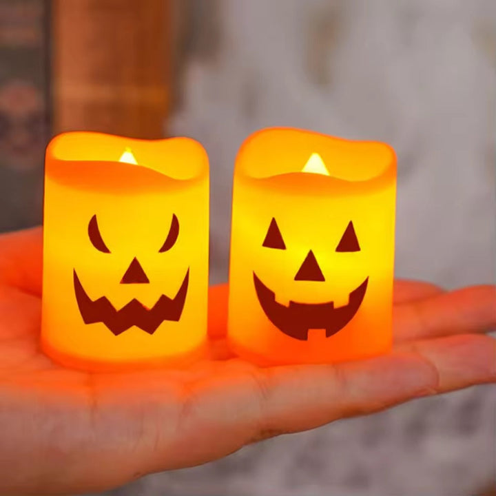 LED-Kürbiskerzen Halloween