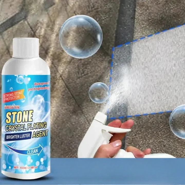 Stone cleaner 2 × 100 ml – removes rust, oxidation & discoloration on natural stone