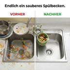 Abtropfkorb zum Aufhängen – Zweiteiliges Filtersystem, Ein-Klick-Entleerung