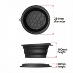 Eiswürfelform Silikon Ø 26,4 cm – Sechseck-Design