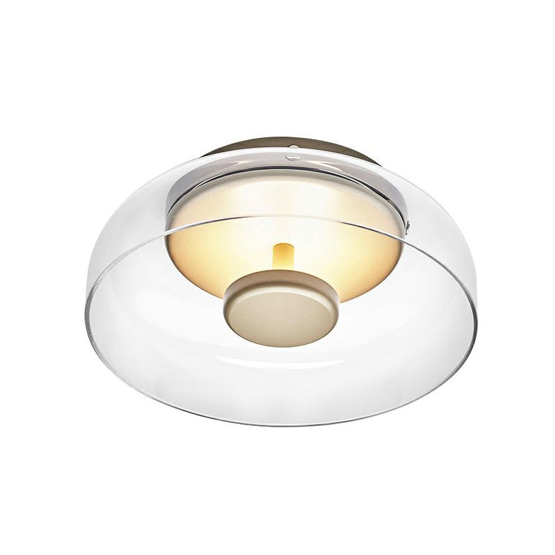 LED-Deckenleuchte aus Glas