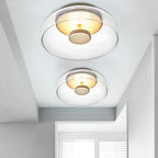 LED-Deckenleuchte aus Glas