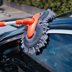 Teleskop-Autowaschmop mit Doppelkopf