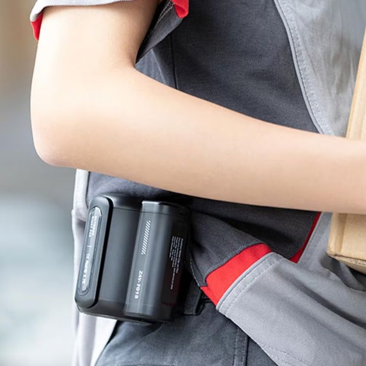 Tragbarer Gürtellüfter mit Clip – Leise, schnurlos für unterwegs