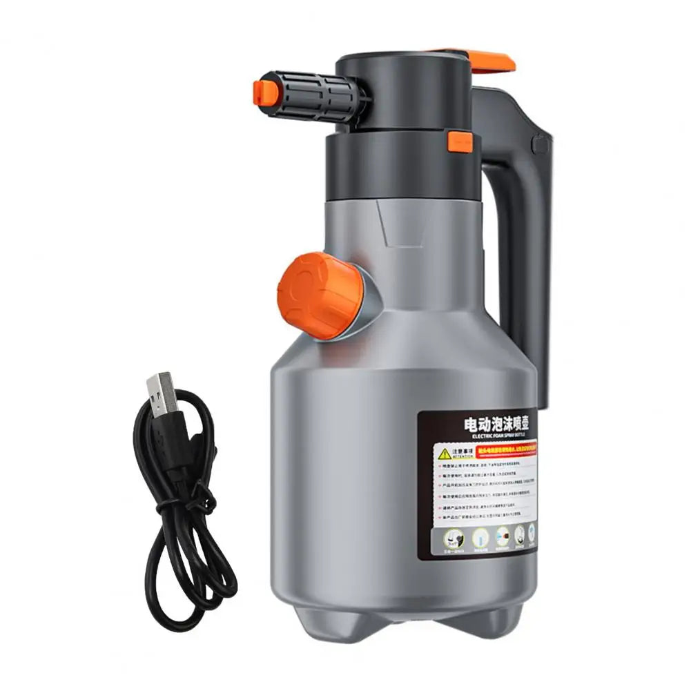Electric Foam Spray Bottle – Even Foam Without Pumping