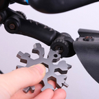 18-in-1 Multitool Edelstahl Schneeflocke-Design