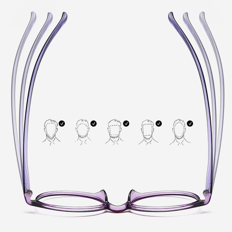 Runde Blaulichtfilter-Brille – Klare Sicht den ganzen Tag