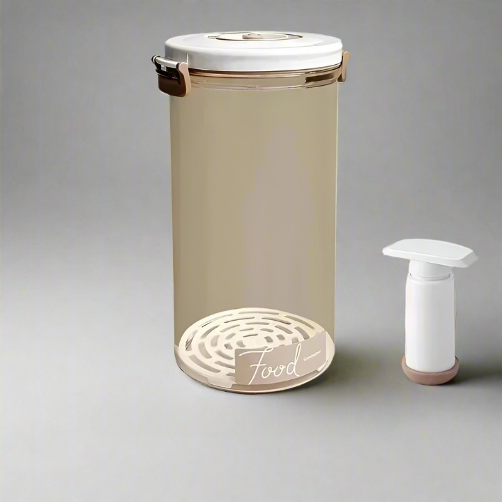 Vakuum-Frischhalte-Container mit Handpumpe