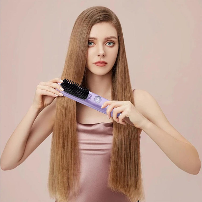 Cordless Hair Styling Brush with Ion Technology