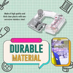 Adjustable Bias Tape Presser Foot – Width Setting 0.5 to 2 cm