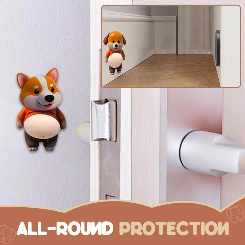 Silicone Sticker Dog – Shock Protection for Phone and Surfaces