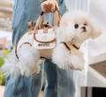 Hundetragetasche mit ergonomischer Unterstützung