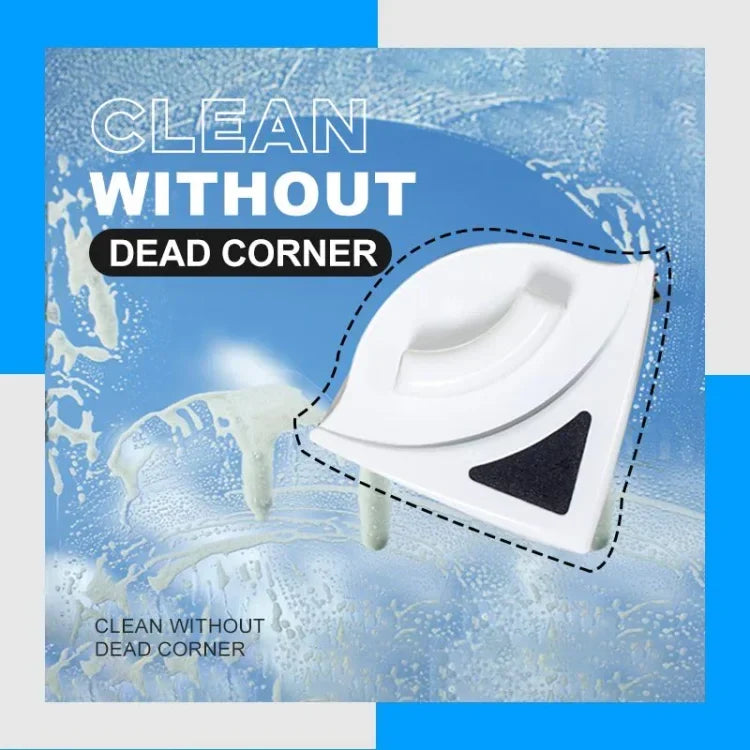 Magnetic window cleaner for both sides