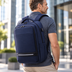 Reiserucksack erweiterbar mit Laptopfach
