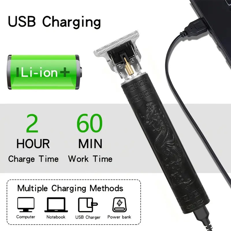 Professional Trimmer Set with LED Display