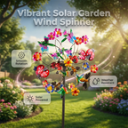 Kinetic Wind Spinner Garden – Rotating Garden Decoration