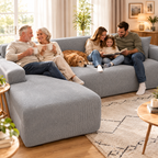 Sofahusse Elastisch mit Rutschschutz