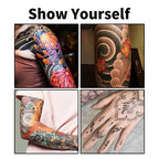 Temporäre Tattoo-Marker Set – 10 Farben mit Pinselspitze -   Mivoza Deutschland