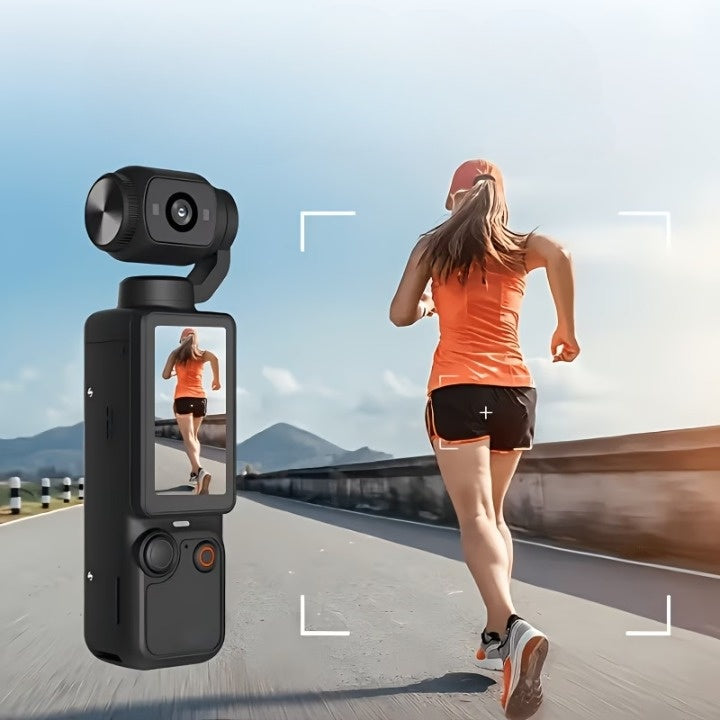 1080P Pocket Camera with Foldable Display and Touchscreen