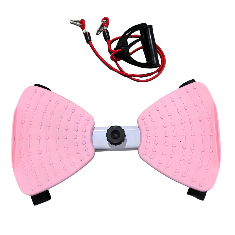 Stepper with resistance bands for full-body workout