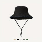 Bucket Hat Baumwolle mit verstellbarem Zugband