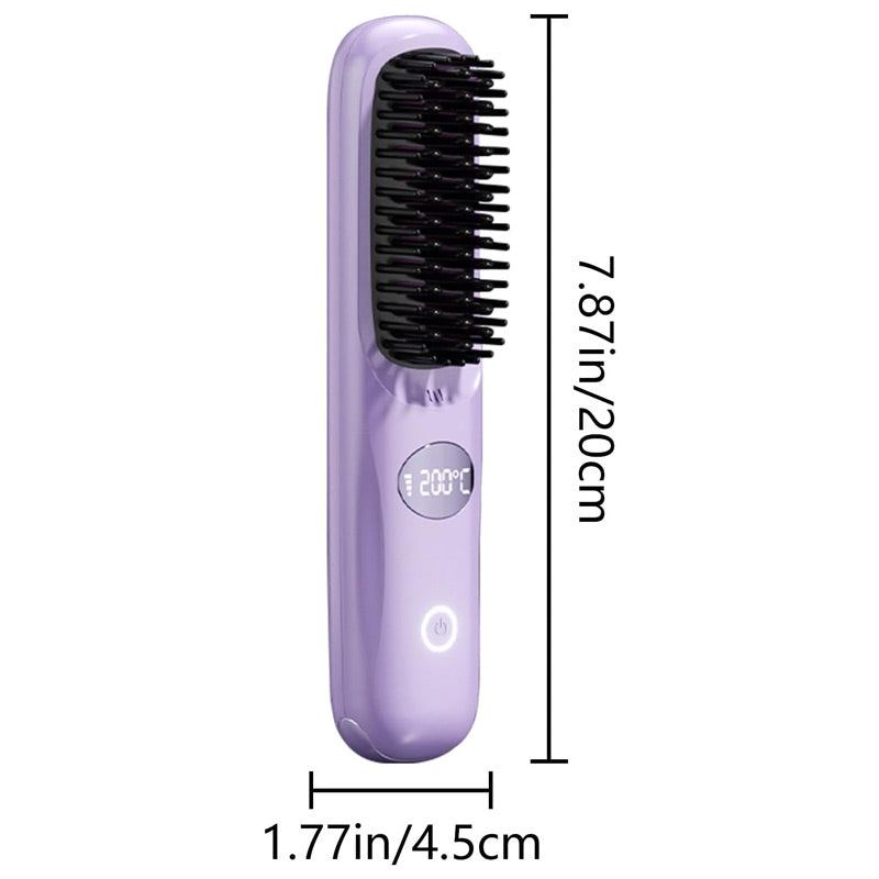 Cordless Hair Styling Brush with Ion Technology