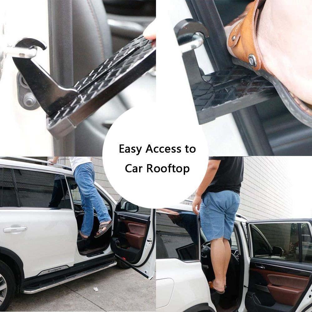 Car Running Board with Emergency Hammer – Entry Aid for Roof Rack