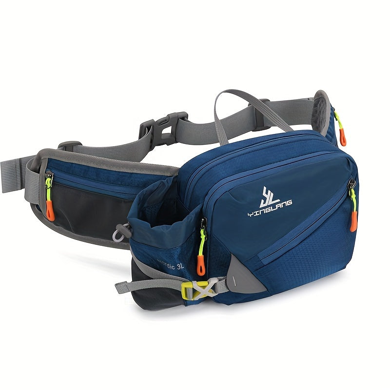 Hüfttasche Sport mit Flaschenhalter – 3L Laufgürtel Nylon