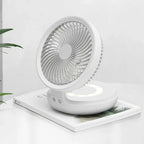 Klapp-Ventilator kabellos mit Nachtlicht