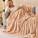 Kuscheldecke Plüsch Flauschig – Weich und Warm für kalte Nächte