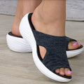 Orthopädische Sandalen Damen mit Keilabsatz