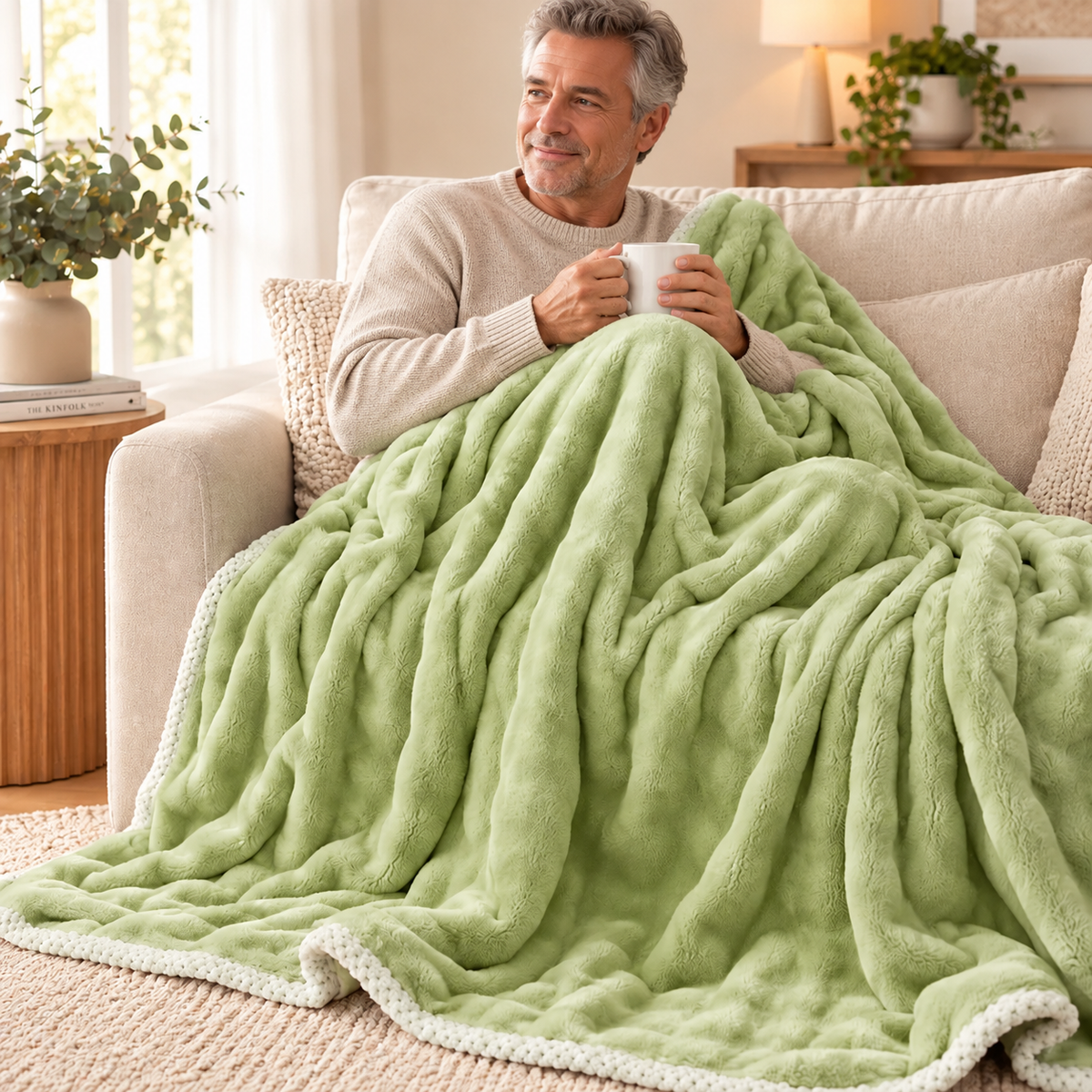 Kuscheldecke Plüsch Flauschig – Weich und Warm für kalte Nächte