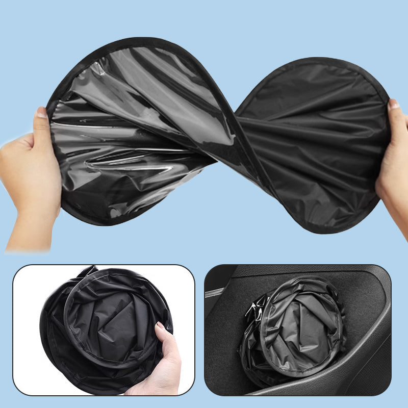 Car sunshade with UV protection – 4-piece set