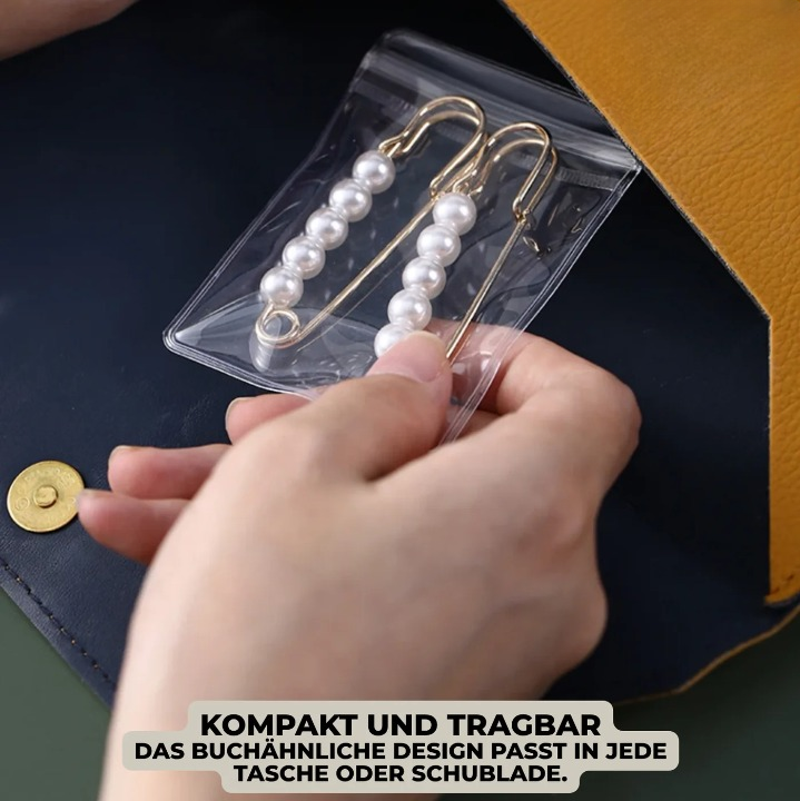 Jewelry Organizer Book with 30 Transparent Pockets