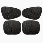 Car sunshade with UV protection – 4-piece set