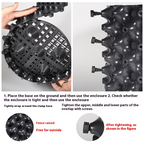 Root guide system plastic 20x20 cm – Prevents root rot