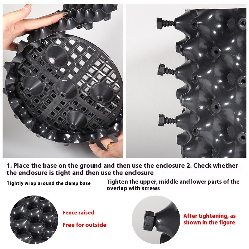 Root guide system plastic 20x20 cm – Prevents root rot