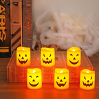 LED-Kürbiskerzen Halloween