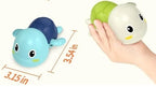 Wind-Up Swimming Turtle Bath Toy – Set of 6