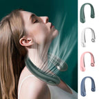 Tragbarer Nackenventilator mit Freisprechtechnik