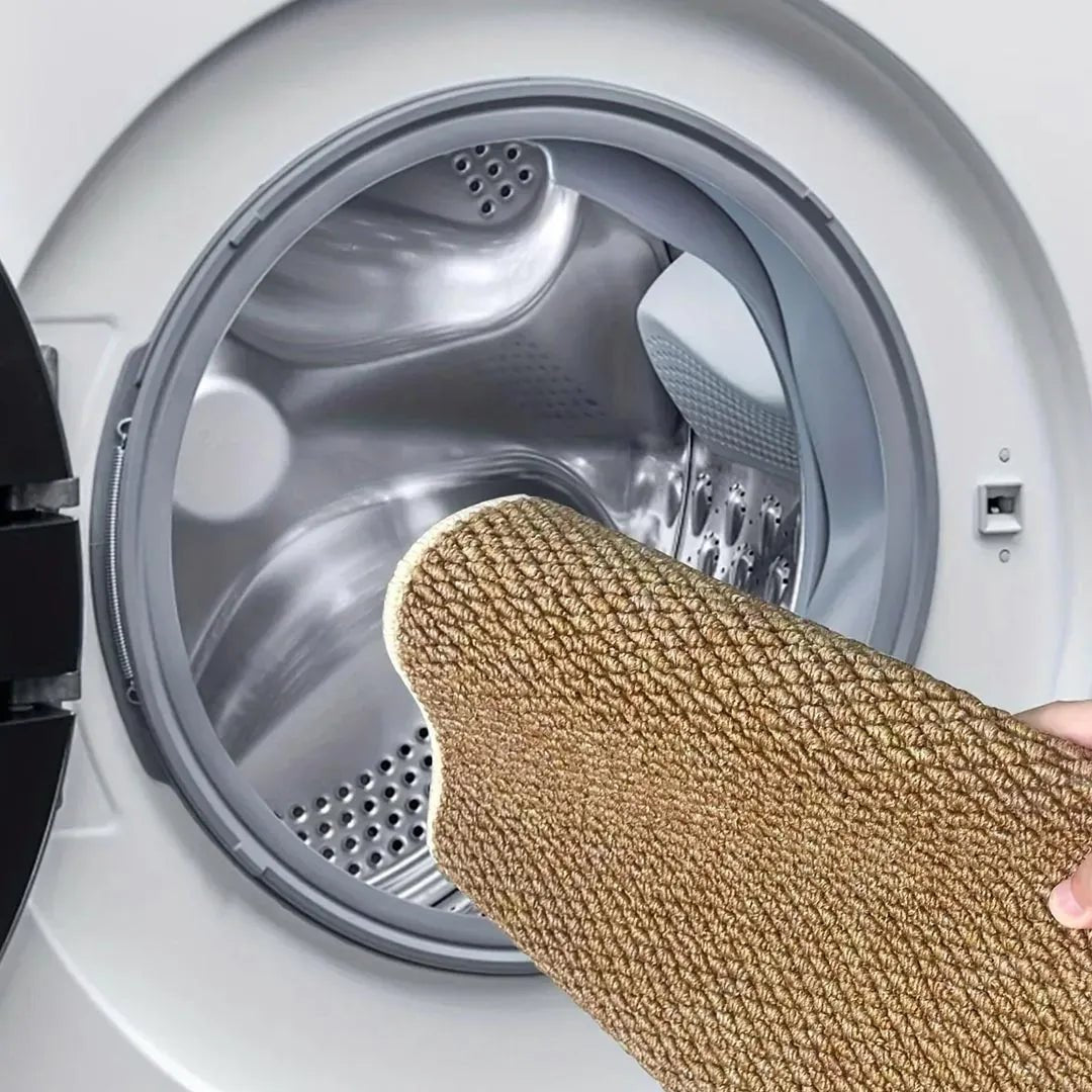 Deurmat absorberend met geometrisch patroon