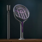 Electric mosquito swatter with extendable handle