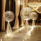 LED Balloon Set with 10 Pieces – Warm Glow for Every Occasion